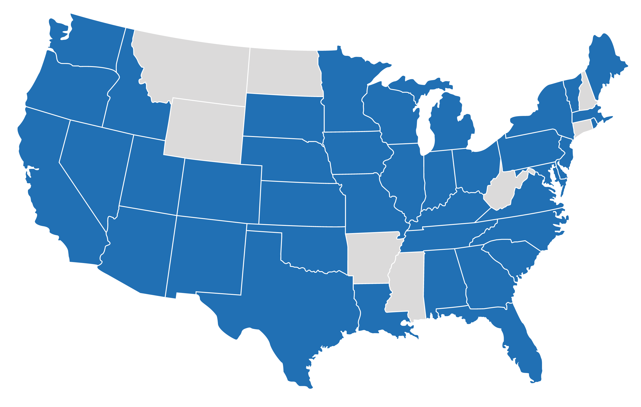 MDC US Map
